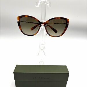 LOW START Longchamp NEW Brown Cat-Eye Sunglasses